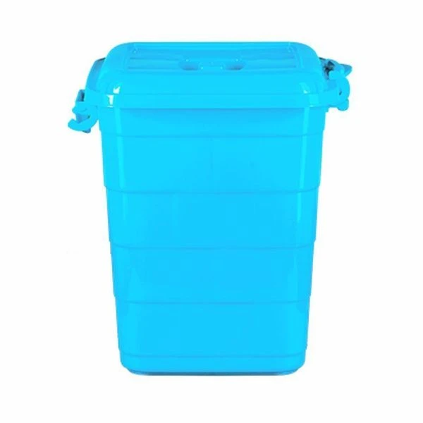 Бак 35л пластик пищевой Bricks голубой (1)