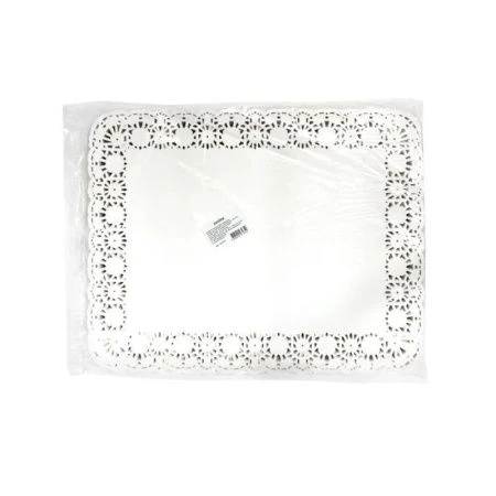 Салфетки сервировочные набор 250шт 35*45см бумага ажурная AVIORA (4)