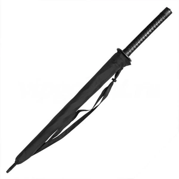 Зонт мужской трость автомат 24 спицы ручка прямая пластик Самурай999 Universal (12)