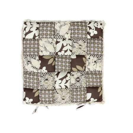 Сидушка на стул (табурет) 40*40 пэчворк JC-15714 (200)