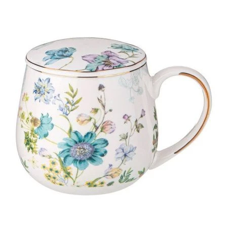 Кружка заварочная 430мл фарфор Primavera подар.уп (24)