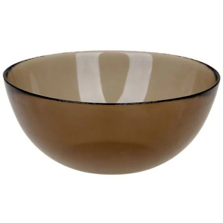 Салатник 22см стекло закал. ИНВИТЕЙШН БРОНЗА (6)