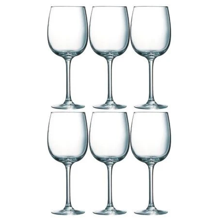 Бокалы для вина набор 6шт 300мл стекло АЛЛЕГРЕСС J8164 (4)