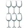 Бокалы для вина набор 6шт 300мл стекло АЛЛЕГРЕСС J8164 (4)