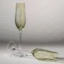 Бокалы для шампанского набор 2шт 180мл стекло Flora (12)