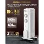 Обогреватель масляный Centek CT-6230-5 белый 1000Вт, 5 секций, пл.обогрева 15м.кв, 3 режима