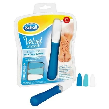 Пилка для ногтей электрическая Scholl Velvet Smooth без батареек