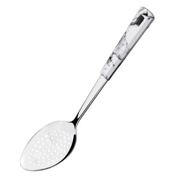 Шумовка 26*6см раб.поверхность 9см нерж.сталь Marmo Bianco с пласт.ручкой 93-TO-MB-04 (200)