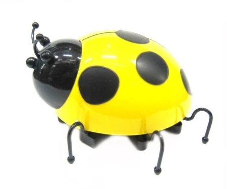 Лампа настольная детская Божья коровка желтый 220В JC-2991/GD808Y (35)