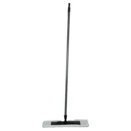 Швабра Disco 110см с плоской универсальной насадкой микрофибра 43*13см (24)
