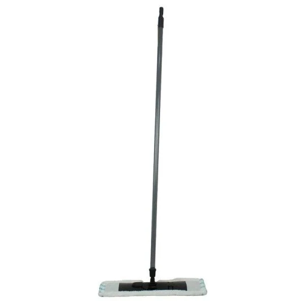 Швабра Disco 110см с плоской универсальной насадкой микрофибра 43*13см (24)