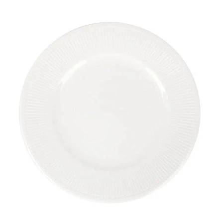 Тарелка мелкая 21см фарфор Белый шоколад десертная (48)