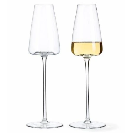 Бокалы для шампанского набор 2шт 270мл 4*8*26,7см стекло Delicate подар.уп CRY36/JC-18279 (12)