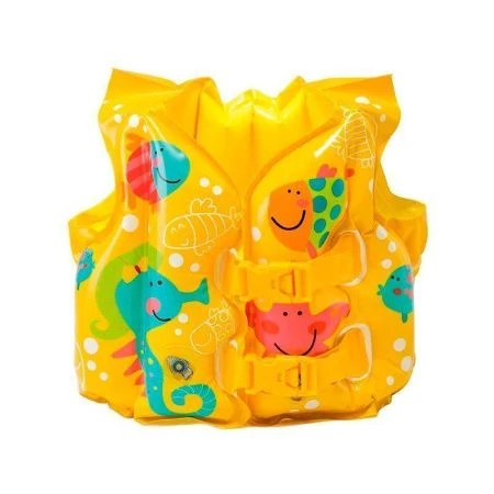 Жилет для плавания детский ПВХ Тропические друзья 41*30см от 3-5 лет Intex (24)