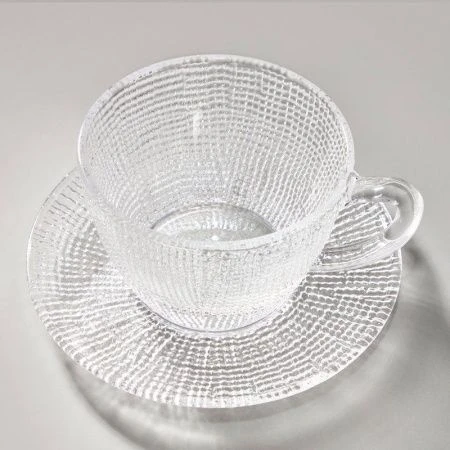 Чайный набор 2пр стекло TEMPO на 1 персону 350мл (12) Чайный набор 2пр стекло TEMPO на 1 персону 350мл (12)