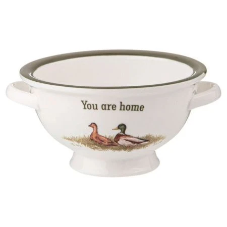 Салатник с ручками 300мл 14*12*6,5см фарфор Family House (2/32)