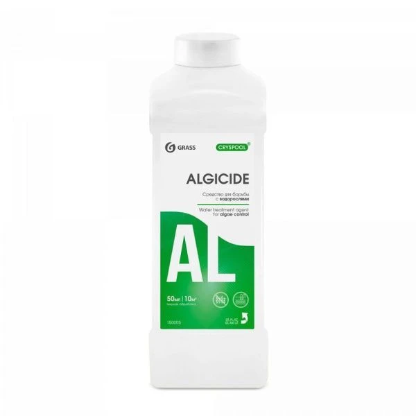 Средство для борьбы с водорослями CRYSPOOL algicide 1л (12)