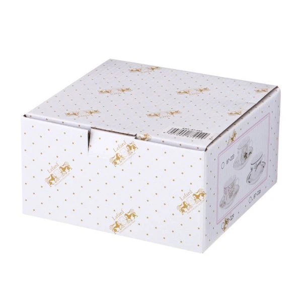 Чайный набор 2пр фарфор ОНФЛЕР на 1 песону 230мл (24)