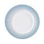 Тарелка мелкая 27см фарфор Teatro синий обеденная TET-33-B