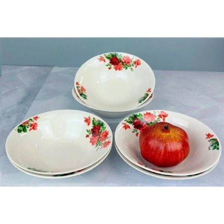 Салатник 620мл 18см фарфор САДОВНИЦА (48)