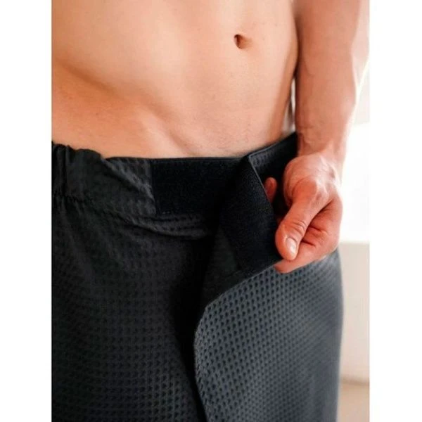 Килт мужской вафельный 65*146см Графит