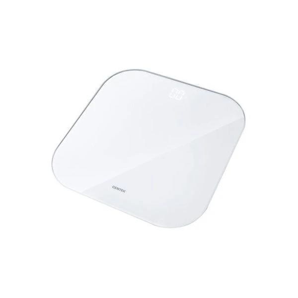 Весы напольные электронные стекло до 180кг Centek CT-2440 WHITE 28*28см, LCD-дисплей (6)