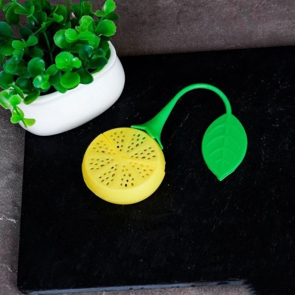 Ситечко для чая пластик Лимон L-140 (200)