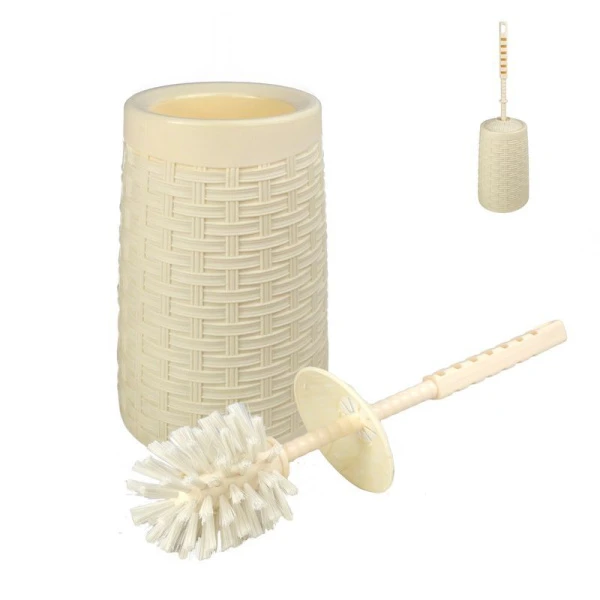 Ершик туалетный длинный РАТТАН кремовый (24)