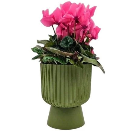 Горшок цветочный 2,8л d17,5см пластик БЕКЕР папоротник 5PL0736 (8)