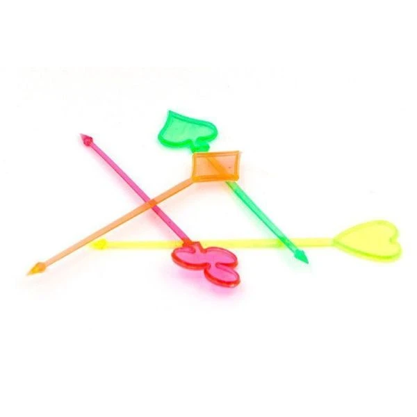 Шпажки для канапе 9см 35шт пластик КАРТА микс PATERRA (100)