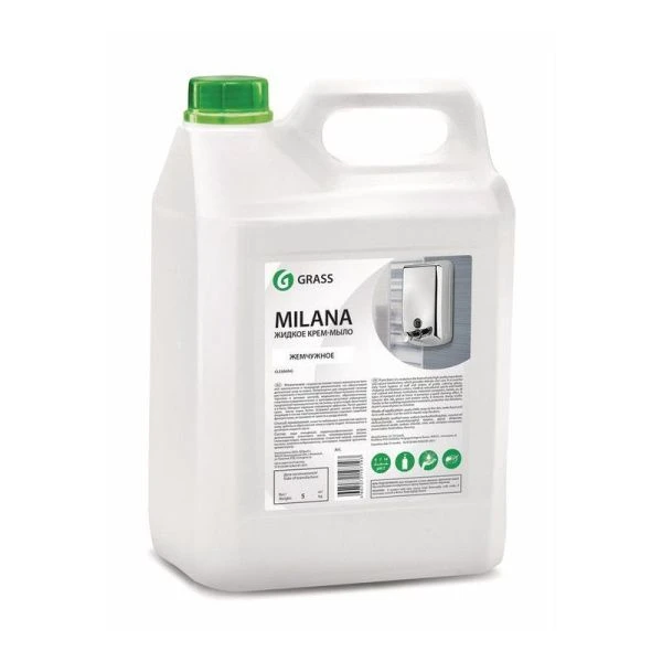 Крем-мыло жидкое 5л MILANA Жемчужное (4)