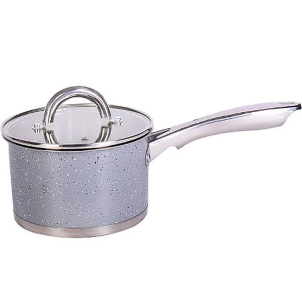 Ковш 2л нерж.сталь со стекл.крышкой 16см капс.дно индукция MB31273 (8)