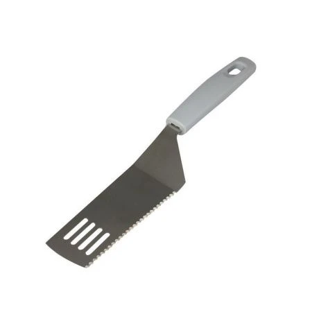 Лопатка для пиццы 28,5*4,7см нерж.сталь с ножом JC-12567 (12/30/144/240)
