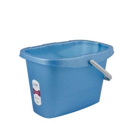 Ведро 13л 38*29*h28см пластик Step индиго прямоугольное без крышки (14)