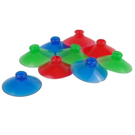 яяяНабор присосок 20шт d5см разноцветные JC-1674 (120)