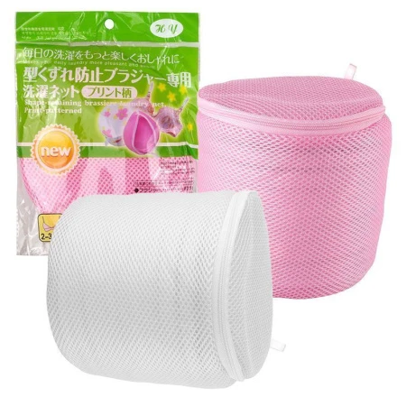 Мешок для стирки нижнего белья 16*19см белая двойная ткань JC-4178 (240)