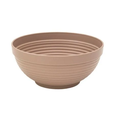 Горшок цветочный 9л d34см пластик МИСКА ПАРМА фраппе 5PL0483 (10)