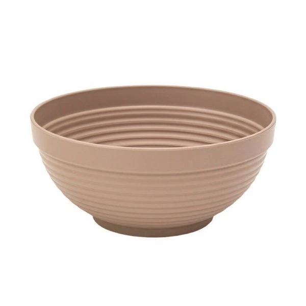 Горшок цветочный 9л d34см пластик МИСКА ПАРМА фраппе 5PL0483 (10)