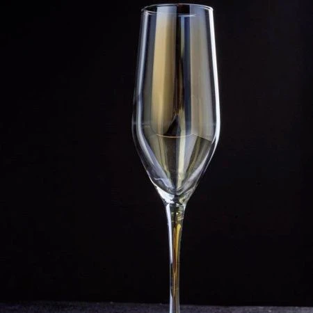 Бокалы для шампанского набор 6шт 160мл стекло ЗОЛОТИСТЫЙ ХАМЕЛЕОН (4)