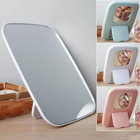 Зеркало настольное 15*20см пластик 2390 (72)