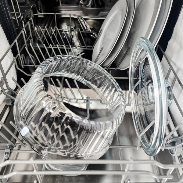 Кастрюля 1,5л стекло рифленая ТМ Appetite GC1500 (12)