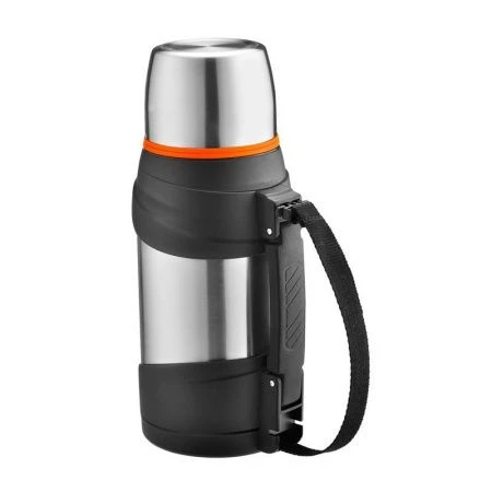 Термос 1,3л нерж.сталь двойные стенки сито для заваривания LR04-60 (12)