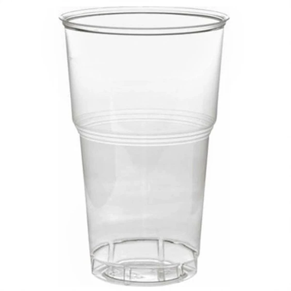 Стакан одноразовый 500мл полистирол пивной прозр. (50/1400/20/1200/1000) 170-0019
