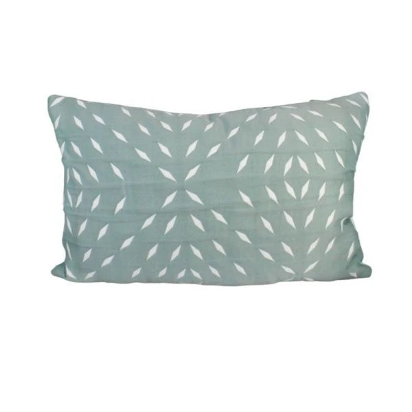 Подушка декоративная 38*58см жаккард ДомВелл 002 Зелень