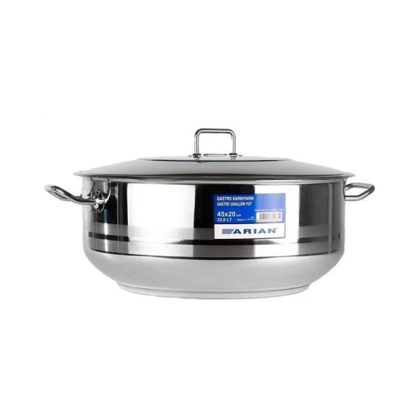 Кастрюля 29л 45*20см нерж.сталь Arian Gastro 4TTCLK3245002низ (1) Кастрюля 29л 45*20см нерж.сталь Arian Gastro 4TTCLK3245002низ (1)