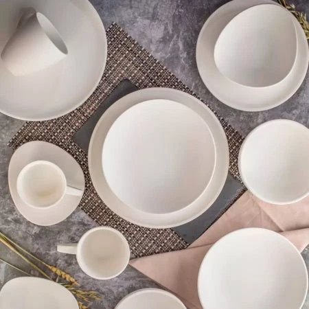 Салатник 500мл 15см фарфор ROCK WHITE DM8013 (6)