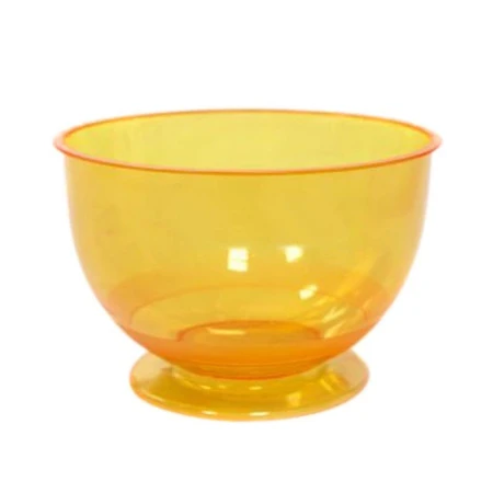 Креманка одноразовая 9см полистирол КРИСТАЛЛ оранжевая 200мл  (192/16)