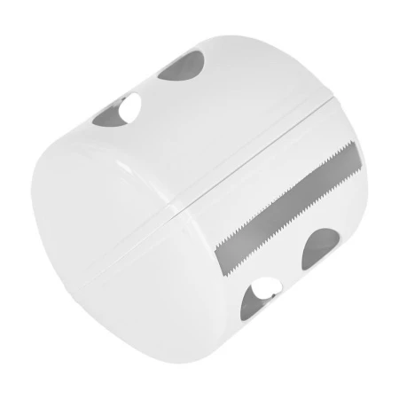 Держатель для туалетной бумаги 13,4*13*12,4см пластик Light белое облако (30)