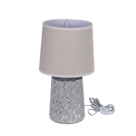 Лампа настольная с абажуром керамика 20*20*36см Е14 шнур 1,4м (12)