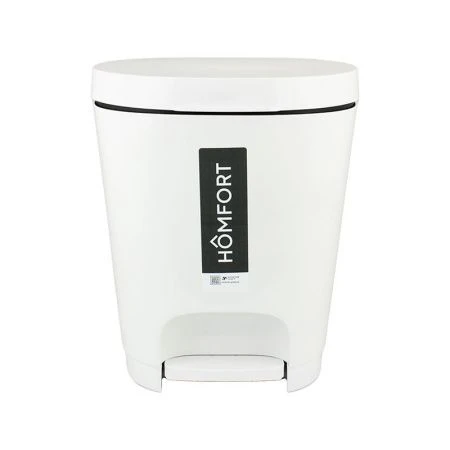 Контейнер для мусора 8л 24,5*29см пластик YUTO белый